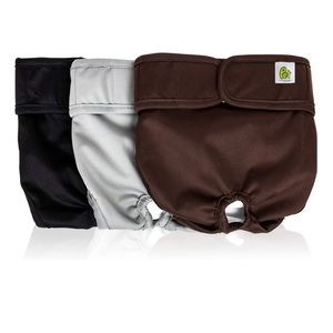Pet Magasin Reusable Washable Dog Diapers, 3 count size large
